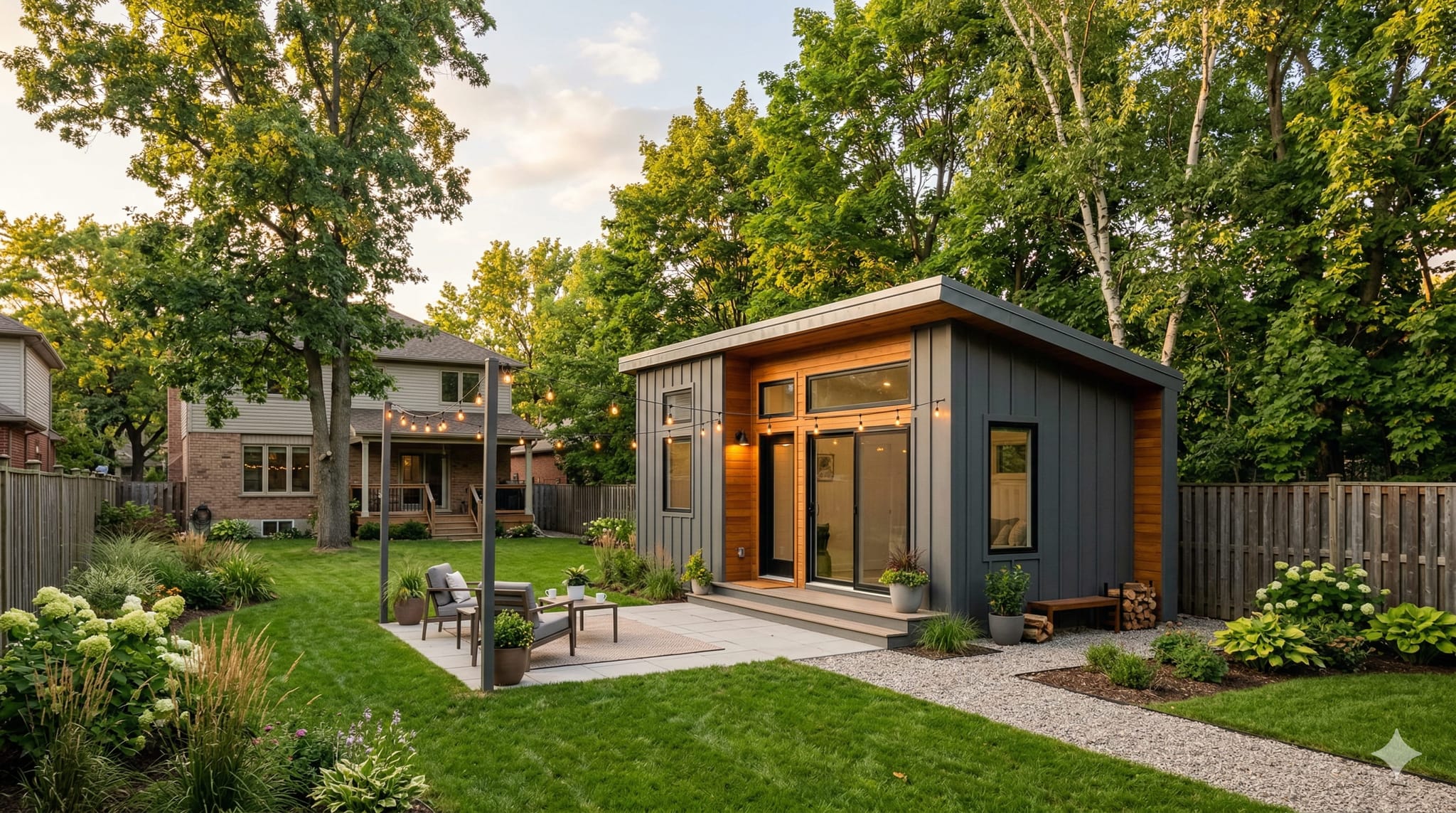 Tiny home living in Cincinnati, Ohio